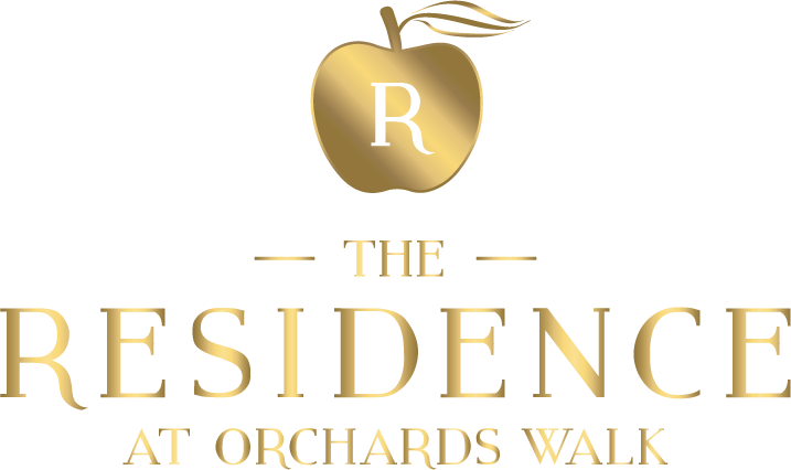 the residence at orchards walk logo