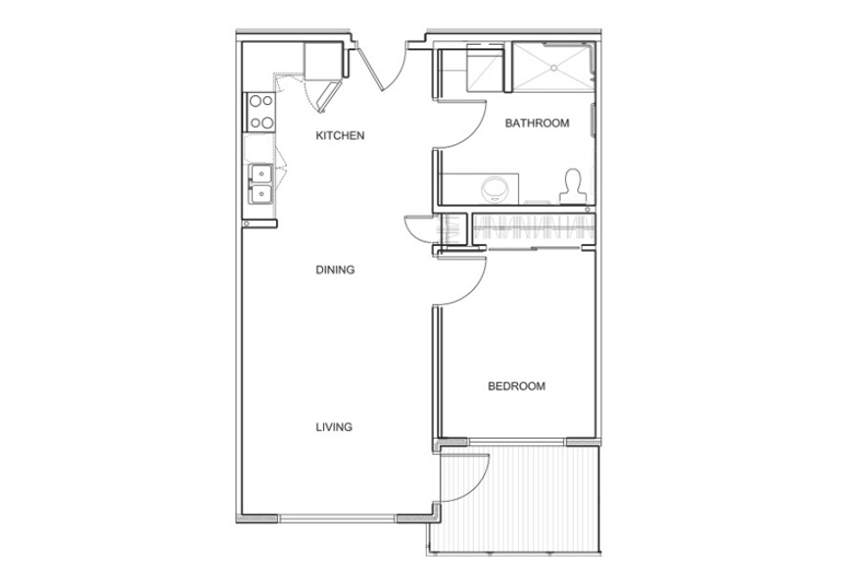 the residence kamloops floorplan a
